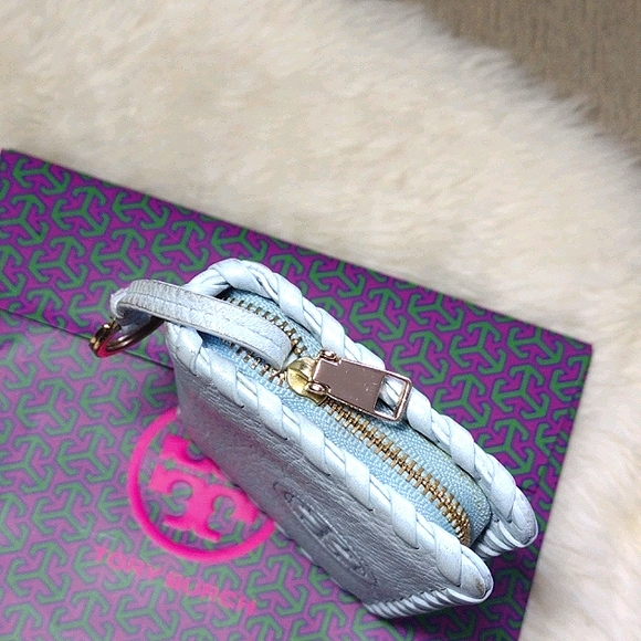 Tory Burch Marion whipstitch keychain coin wallet - Picture 12 of 13